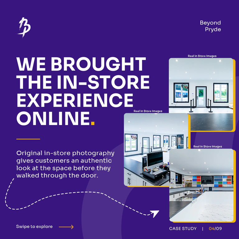 Original interior photographs of the Spark’d Cannabis & Tobacco store