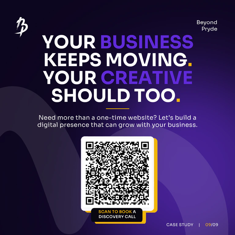 Beyond Pryde creative services call to action
